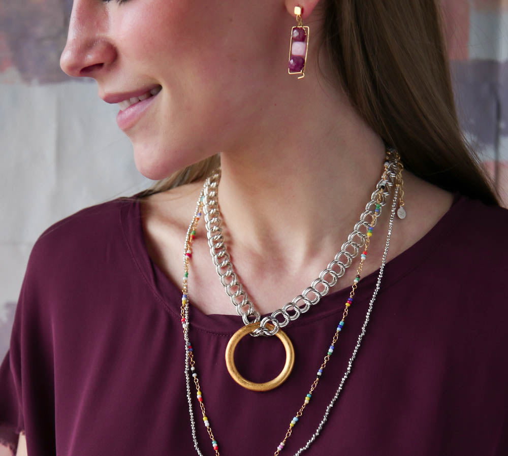 Nolan Pendant in Silver