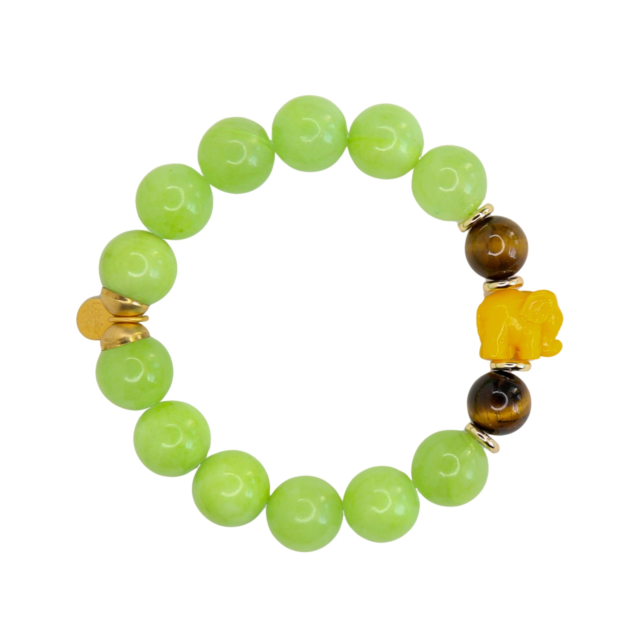 Nomad Gemstone Bracelet/Limoncello Stack