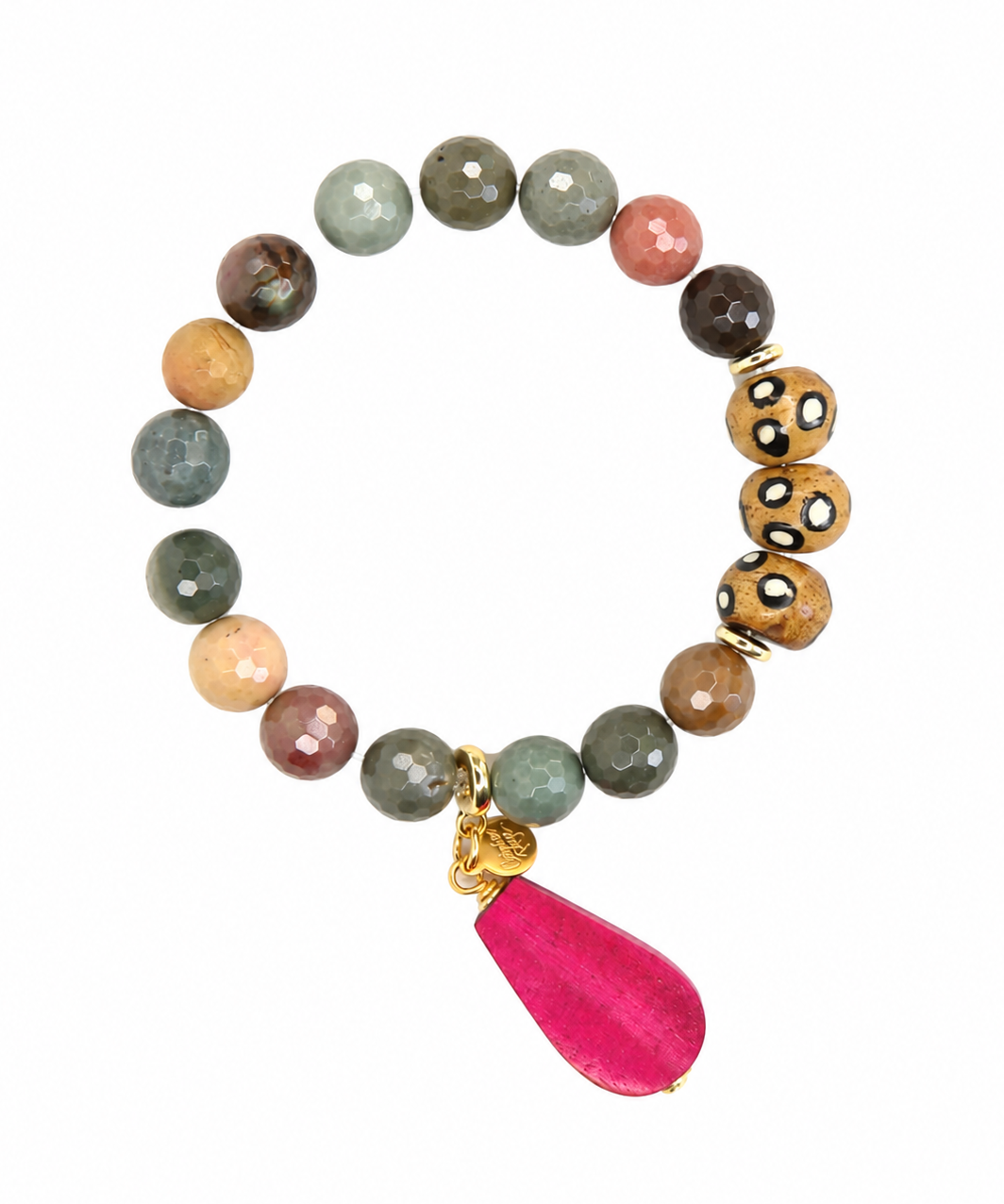 Palomar Elastic Bracelet/Amberlight Stack