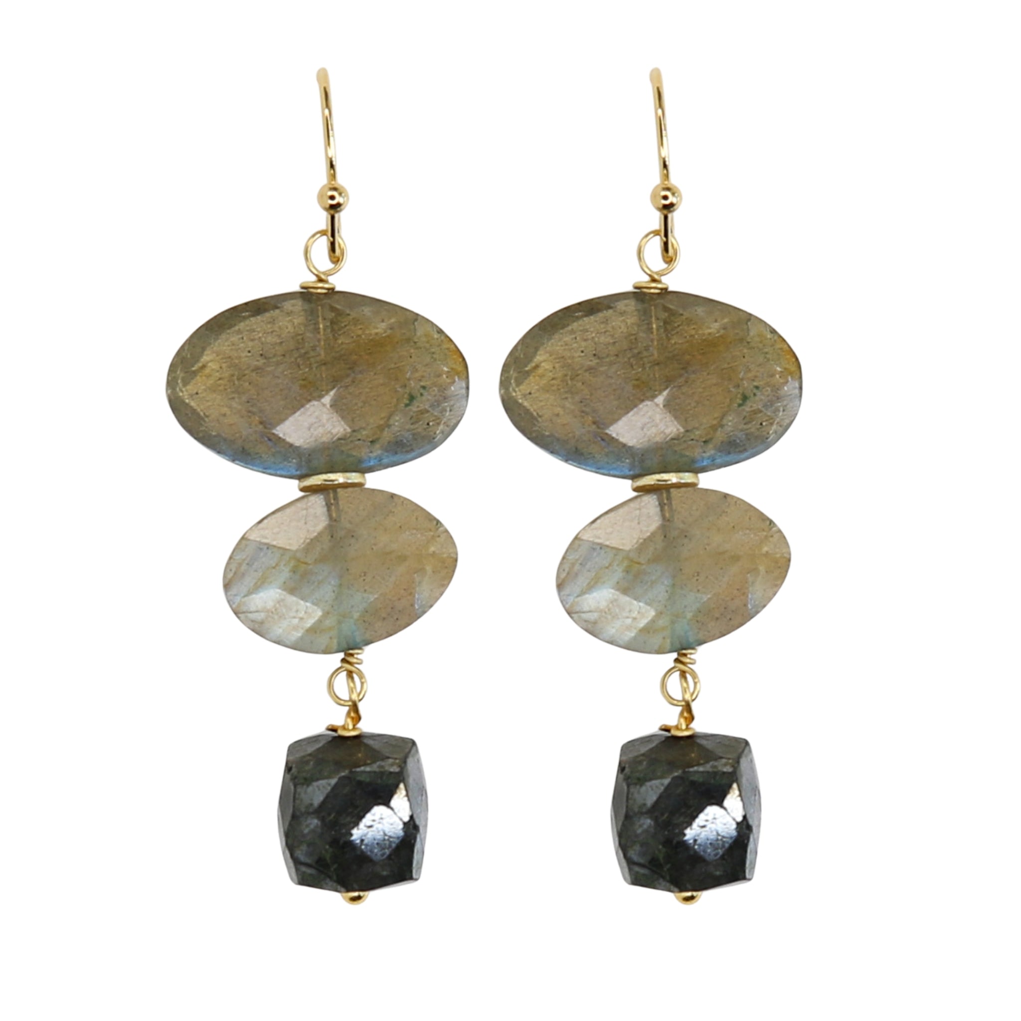 Park Place Labradorite Earrings