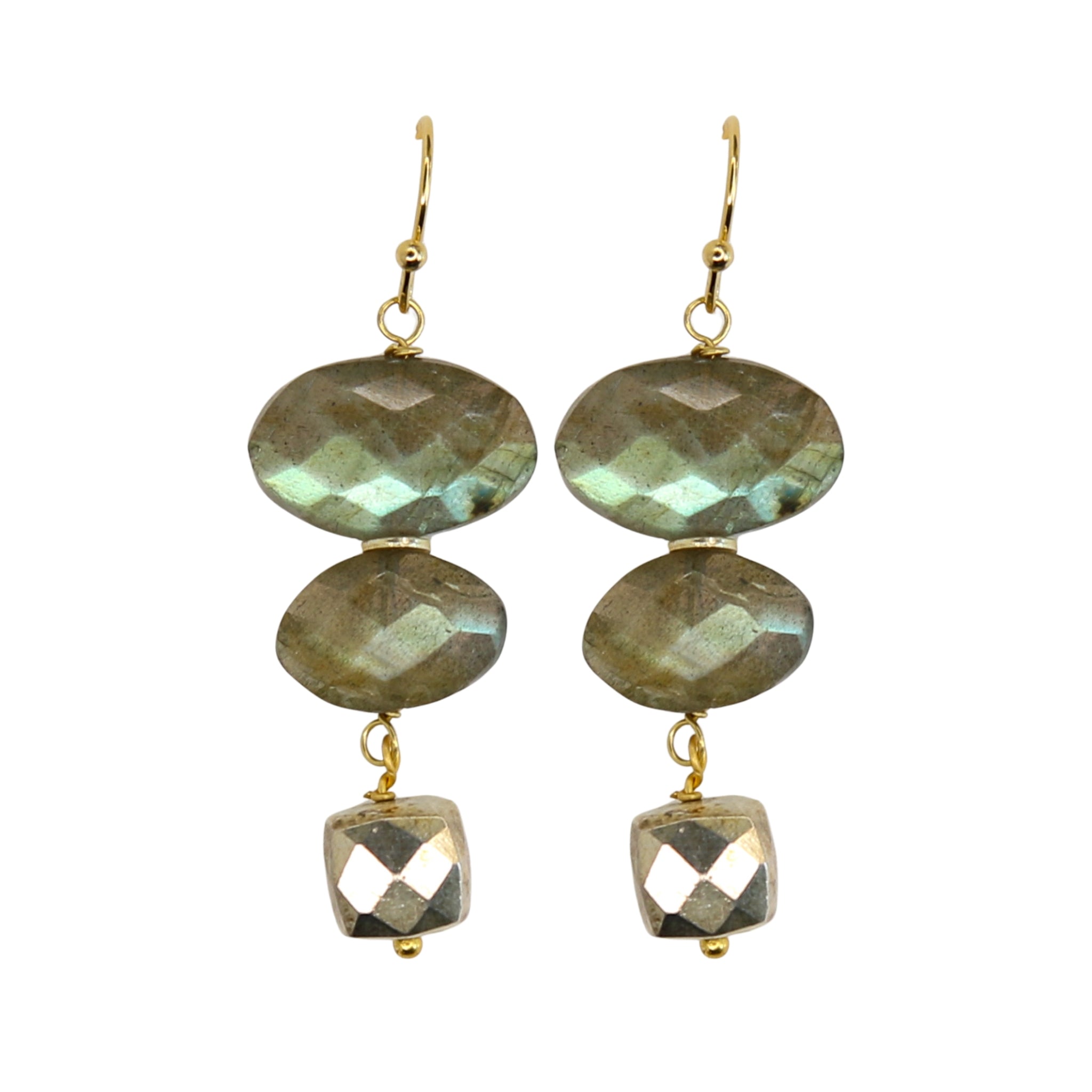 Park Place Labradorite Earrings