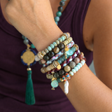 Switchback Gemstone Bracelet