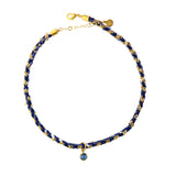 Round About Choker in Navy
