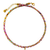 Round About Choker in Pinks