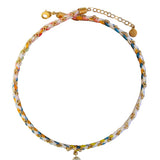 Round About Choker in White