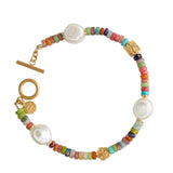 Salsa Bracelet in Pale Multi