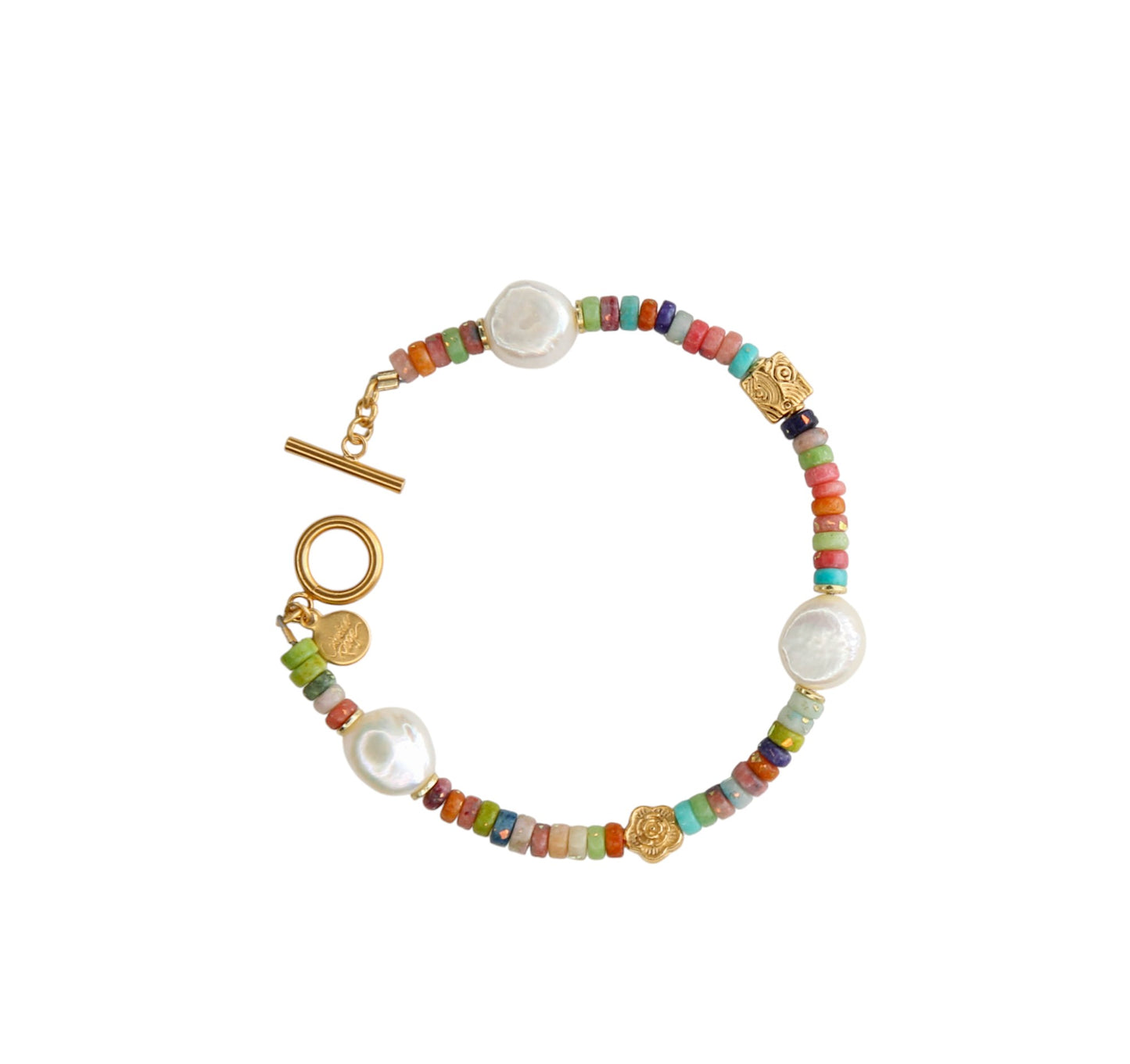 Salsa Bracelet in Pale Multi