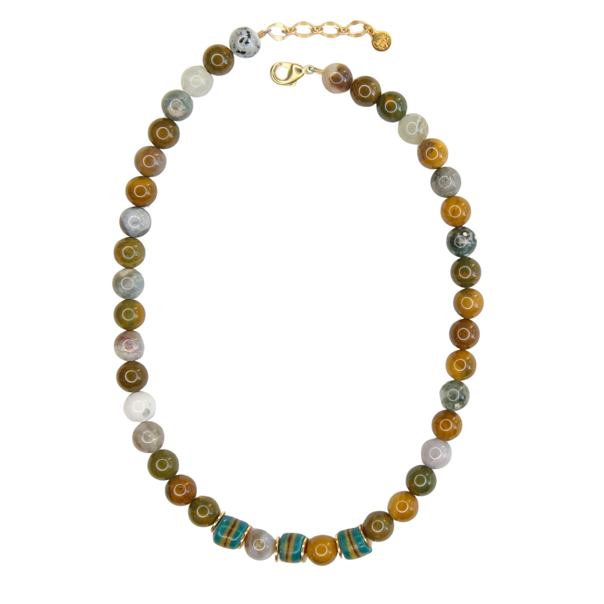 Sheba Beaded Necklace in Canyon Multi