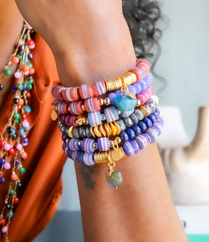 Shiloh Bracelet in Deep Teal
