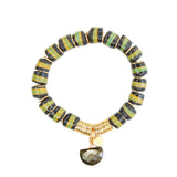 Shiloh Bracelet in Black Moss