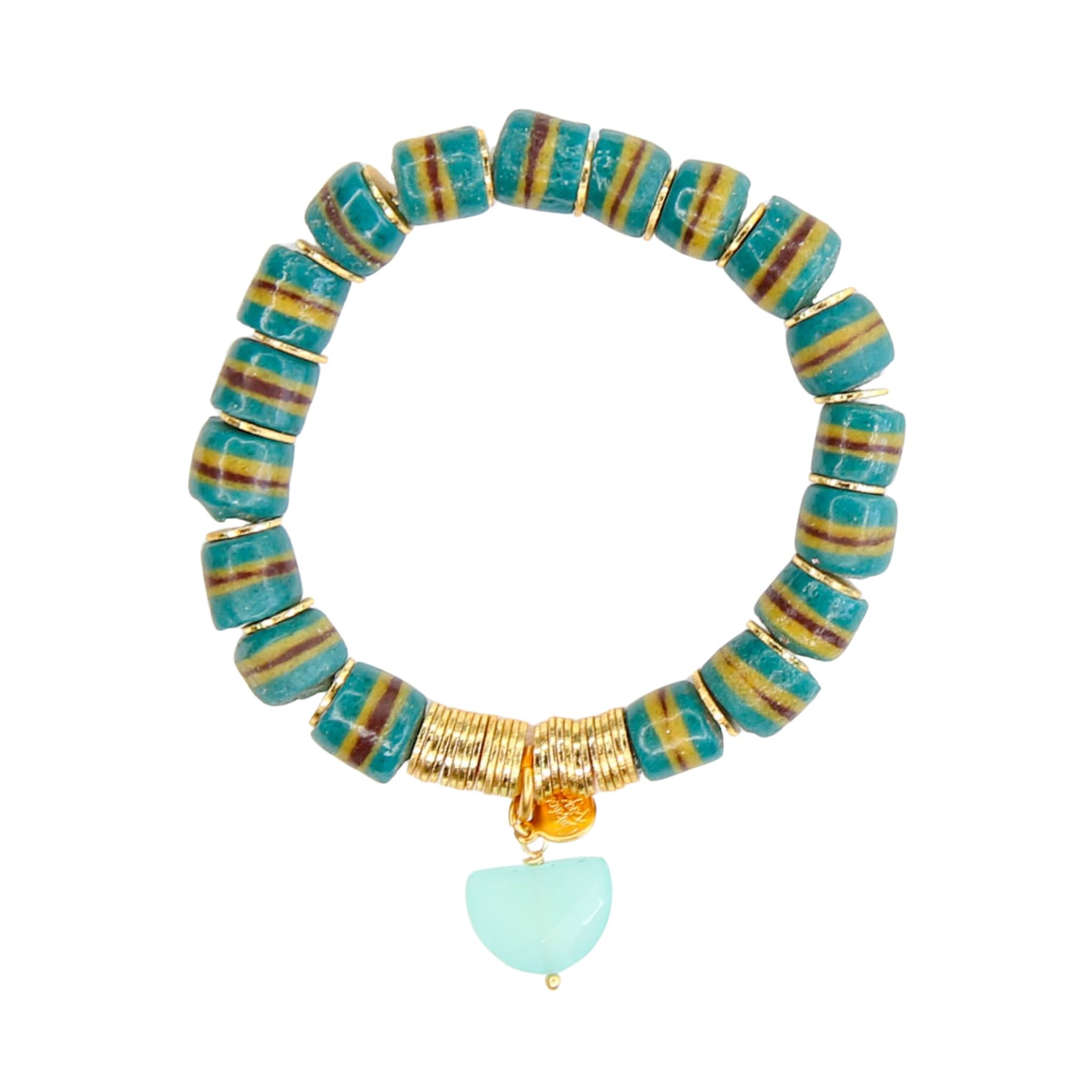 Shiloh Bracelet in Deep Teal