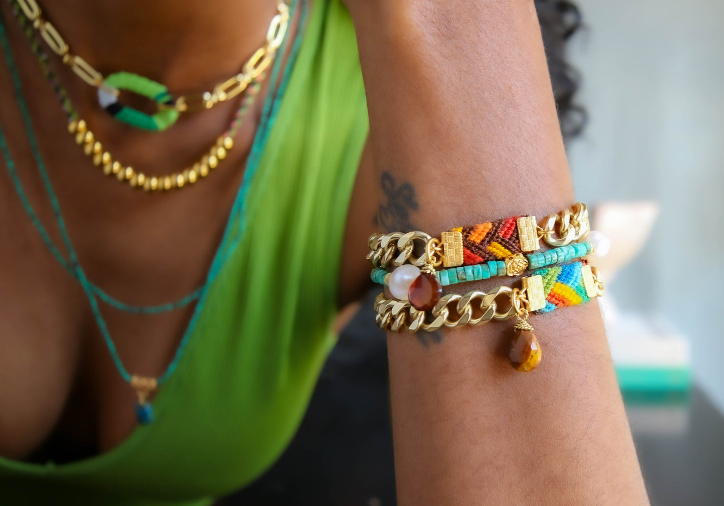 Sierra Bracelet in Zesty Orange