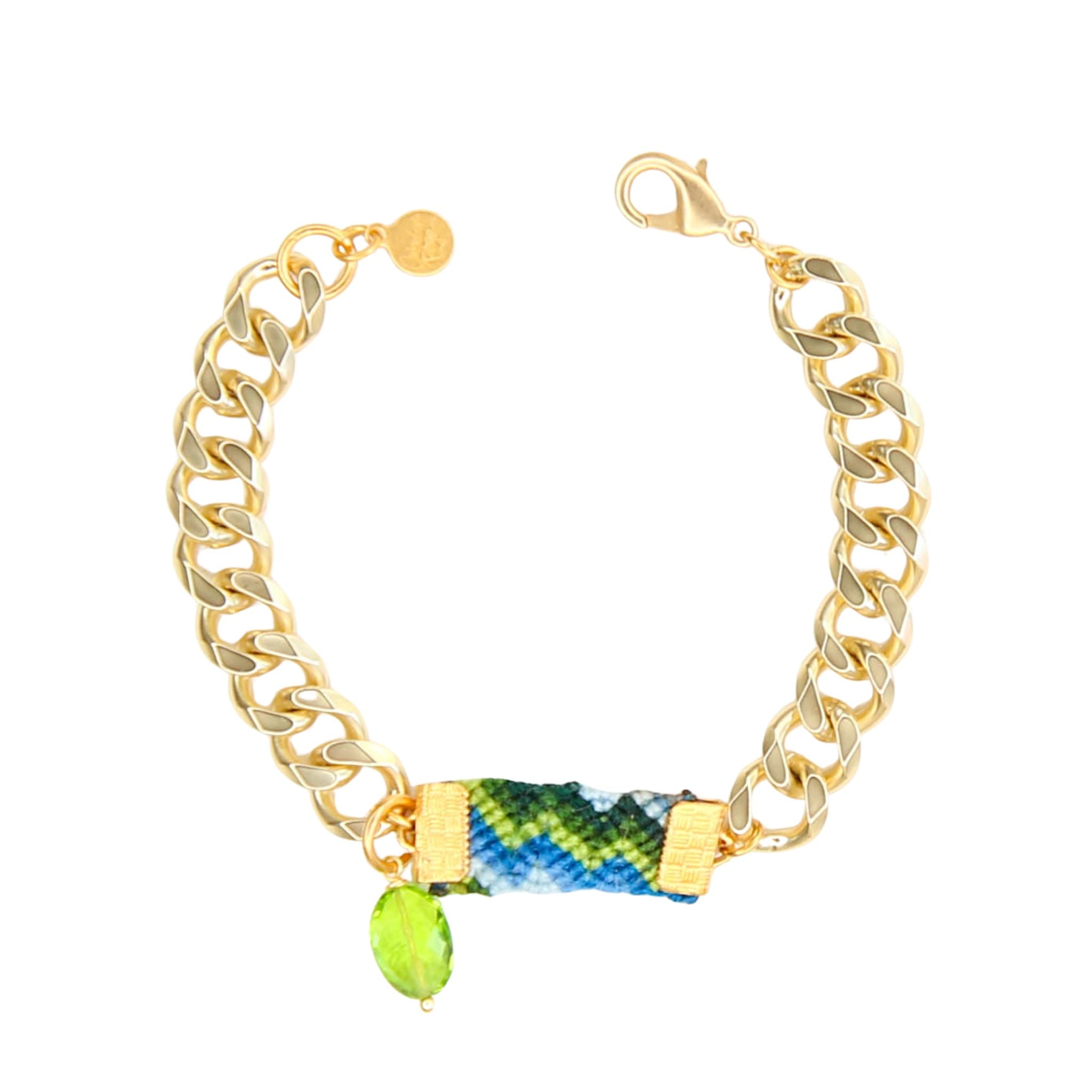 Sierra Bracelet in Moss Green