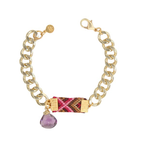 Sierra Bracelet in Plumwood