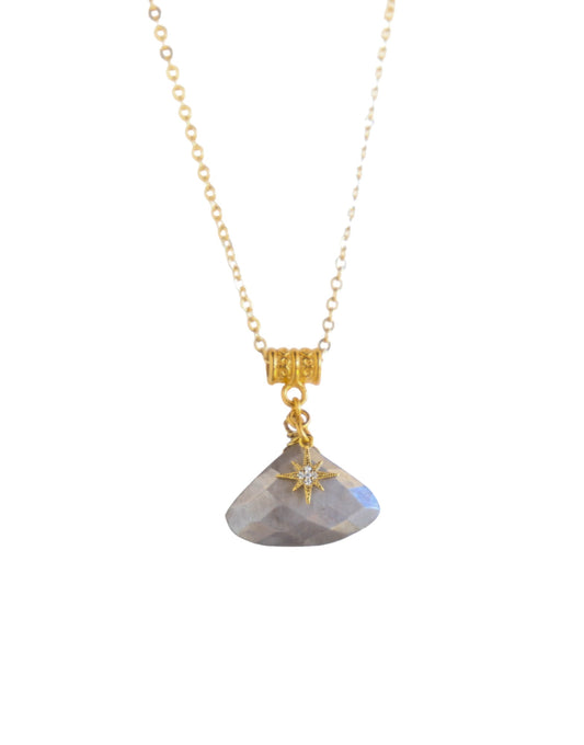 Simms Adjustable Pendant in Silverite