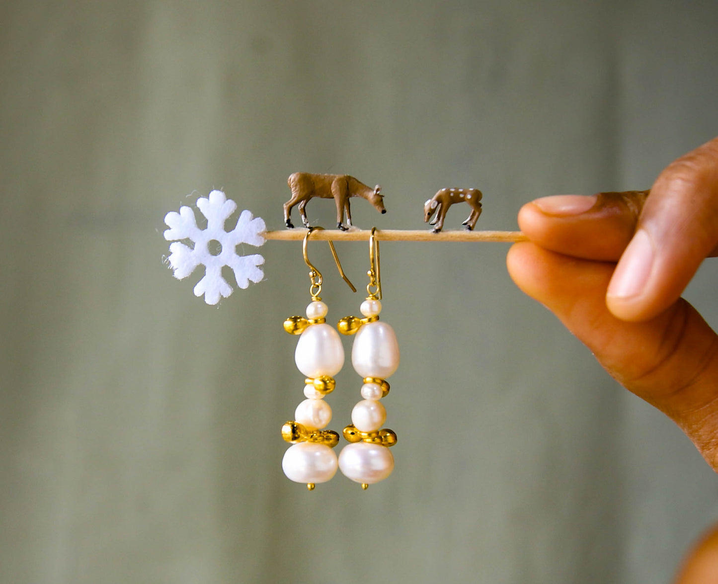 Simone Earrings in Turquoise Multi