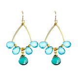 Sonata Earrings in Ocean Blue