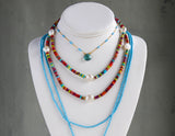 Mambo Necklace in Pale Multi