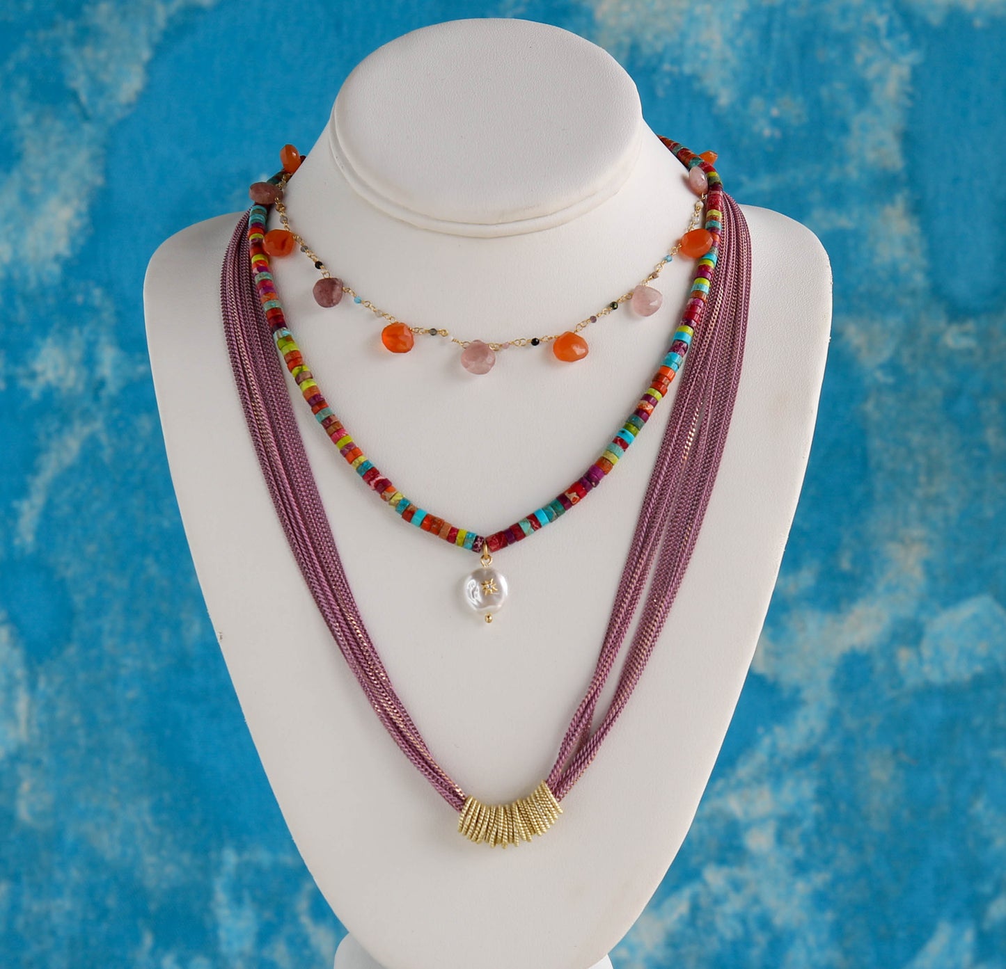 Marisol Choker in Bright Multi