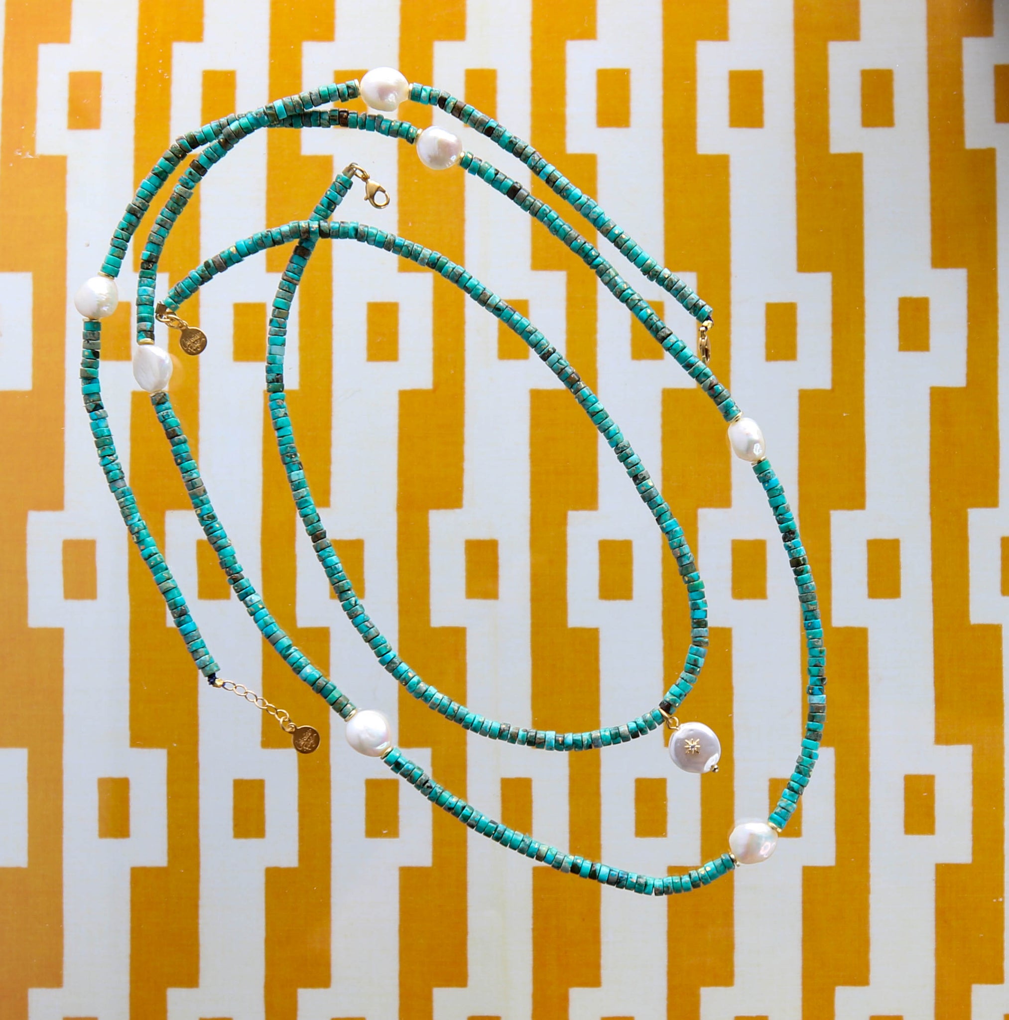 Mambo Necklace in Pale Multi