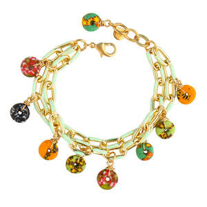 Sugar Link Bracelet in Mint