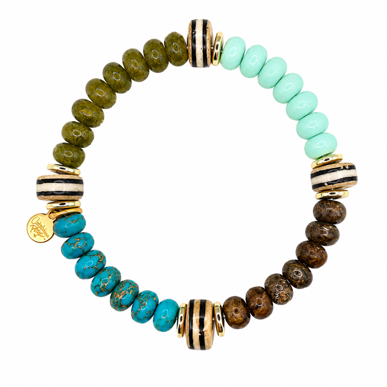 Switchback Gemstone Bracelet