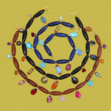 Tambourine Beaded Necklace