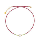 Tether Pearl Necklace