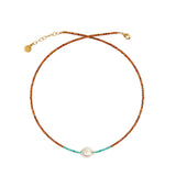 Tether Pearl Necklace