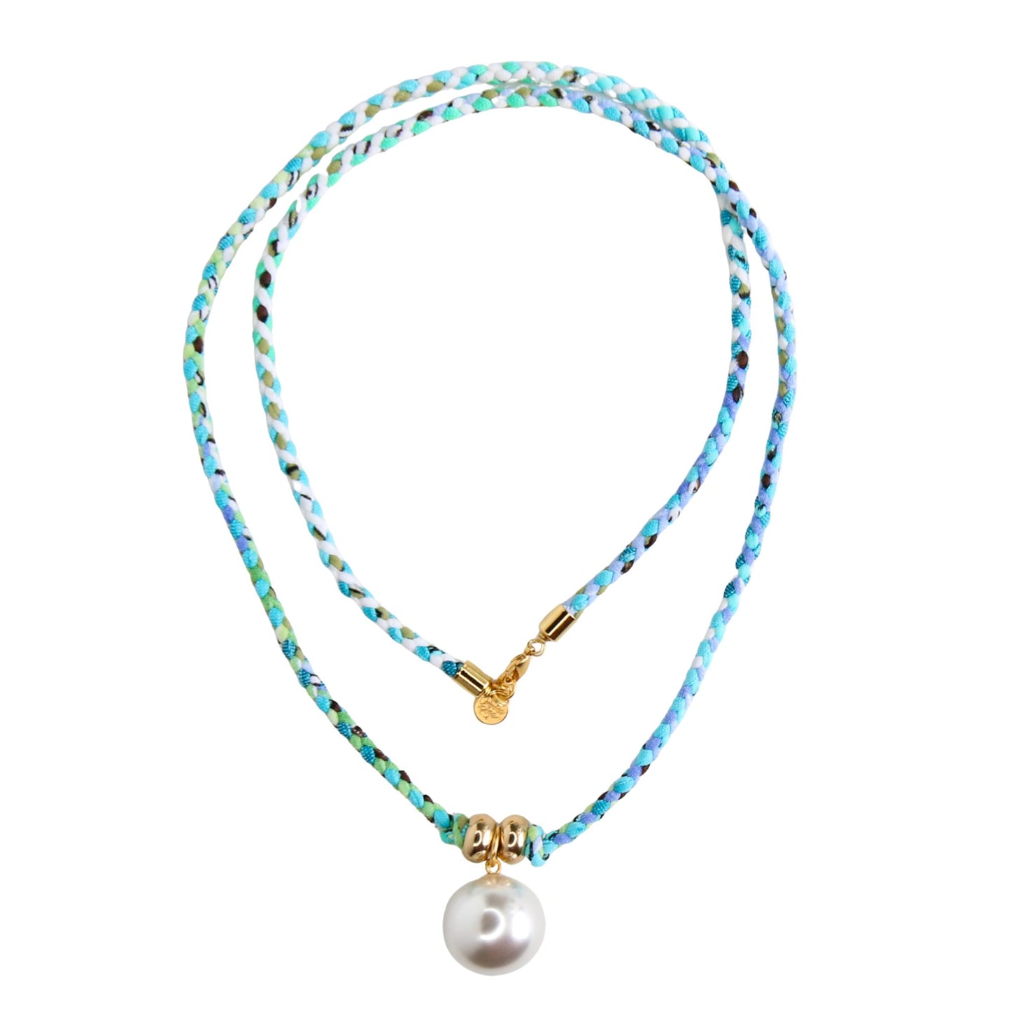Tulum Necklace in Lagoon Blue