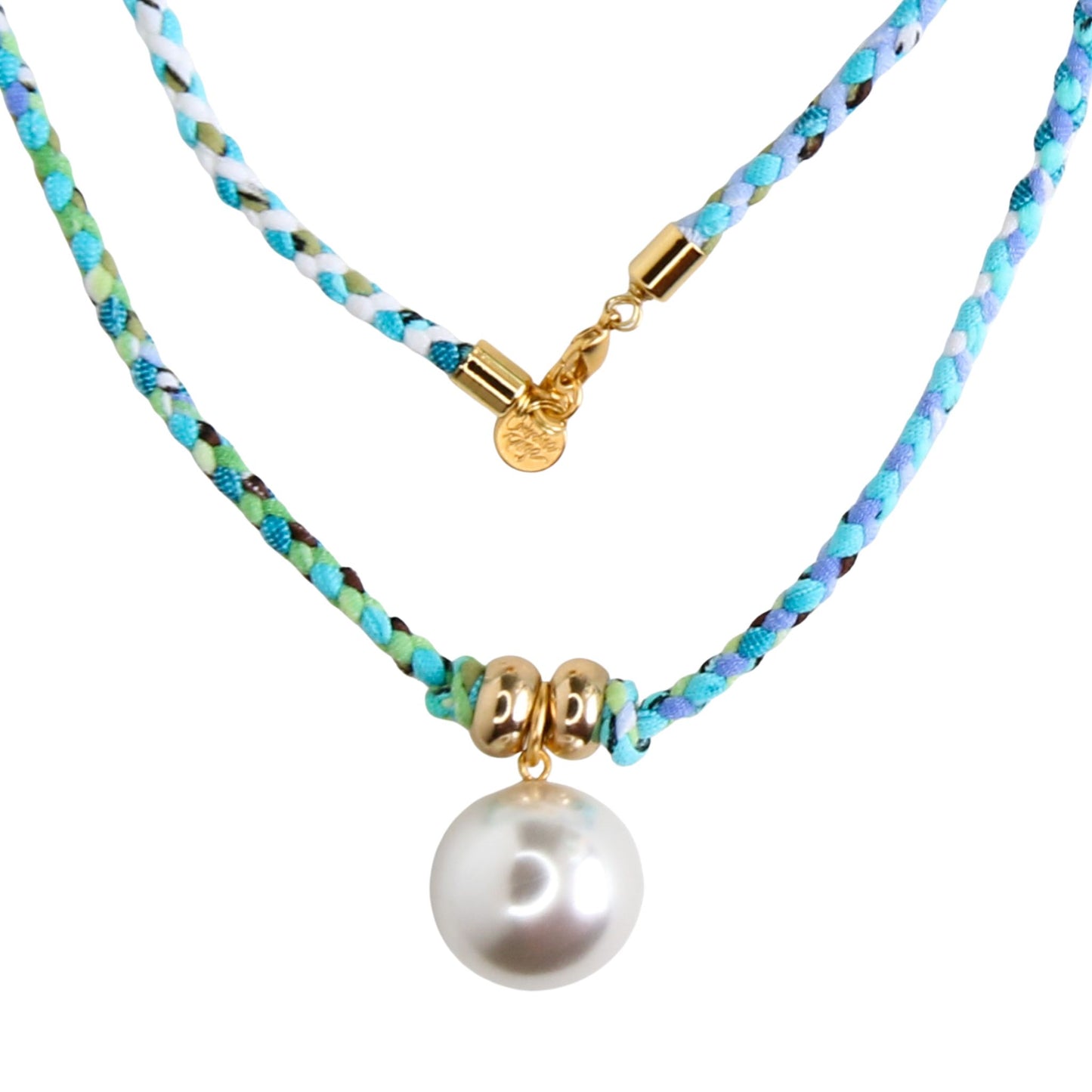 Tulum Necklace in Lagoon Blue