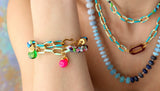 Twizel Braided Bracelet in Navy