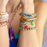 Twizel Braided Bracelet in Navy