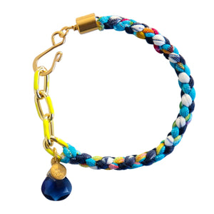 Twizel Braided Bracelet in Navy