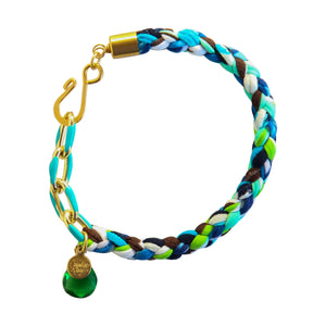 Twizel Braided Bracelet in Turquoise