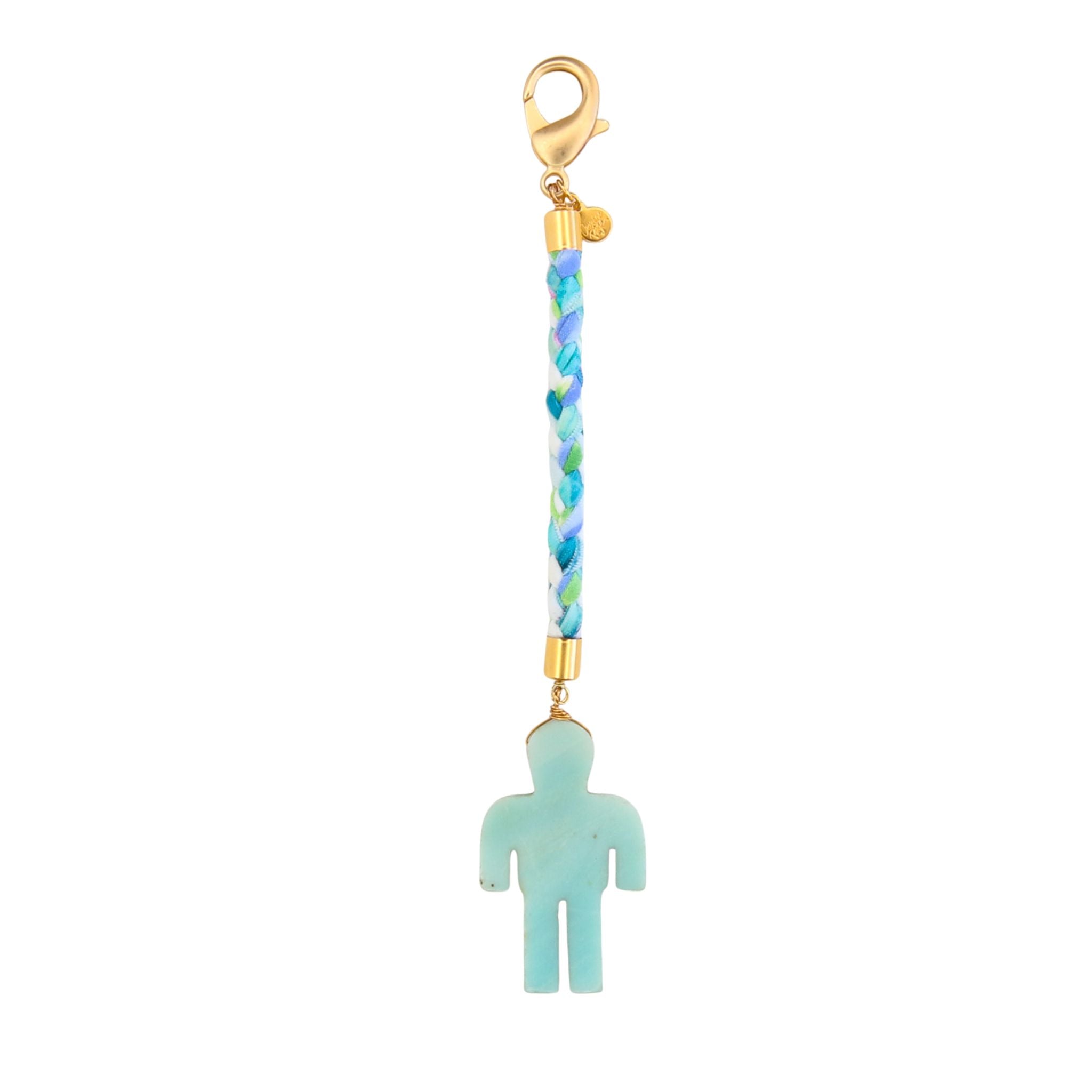 Jade Figure Bag Charm