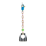 Enamel Graphic Bag Charm