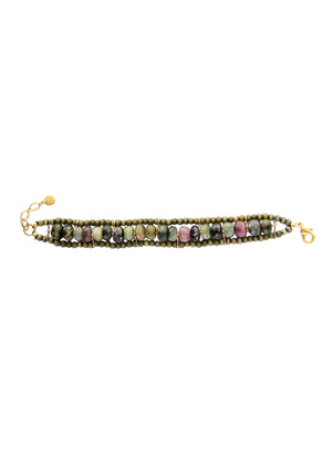 Utah Gemstone Bracelet in Tourmaline
