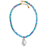 Valentina Necklace with Heart or Pearl