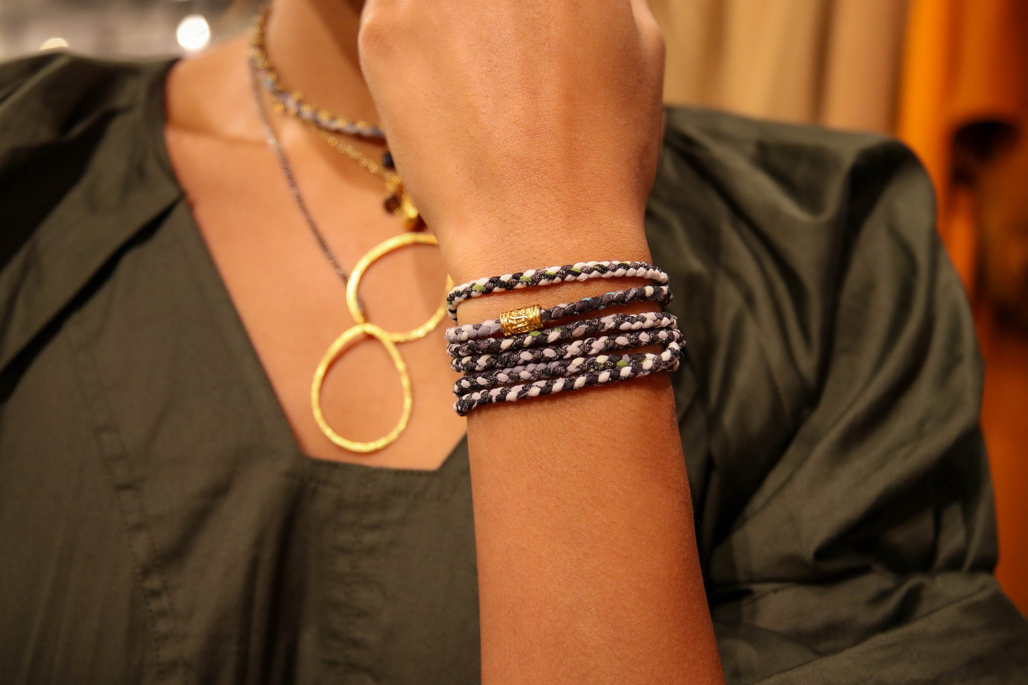 Zenwrap Bracelet/Choker/Anklet in Rust