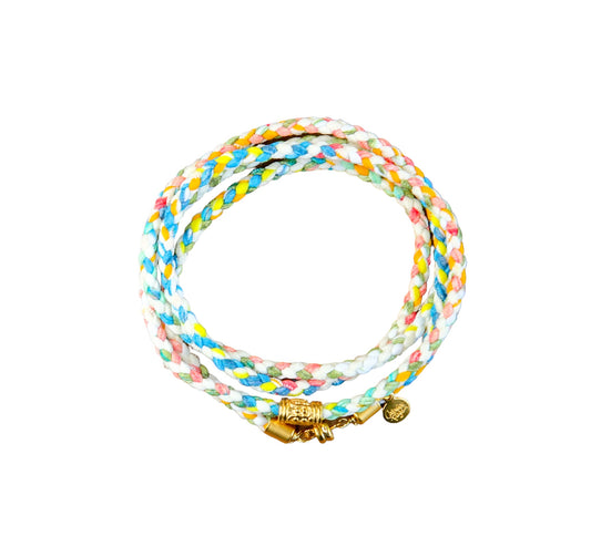 Zenwrap Bracelet/Choker/Anklet in White