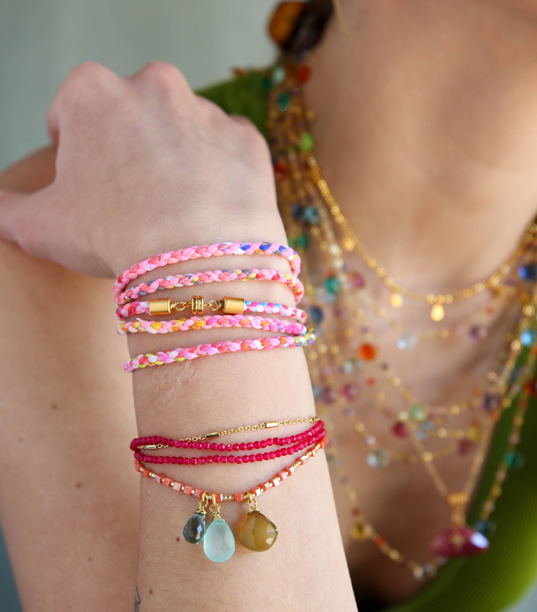 Zenwrap Bracelet/Choker/Anklet in Rust