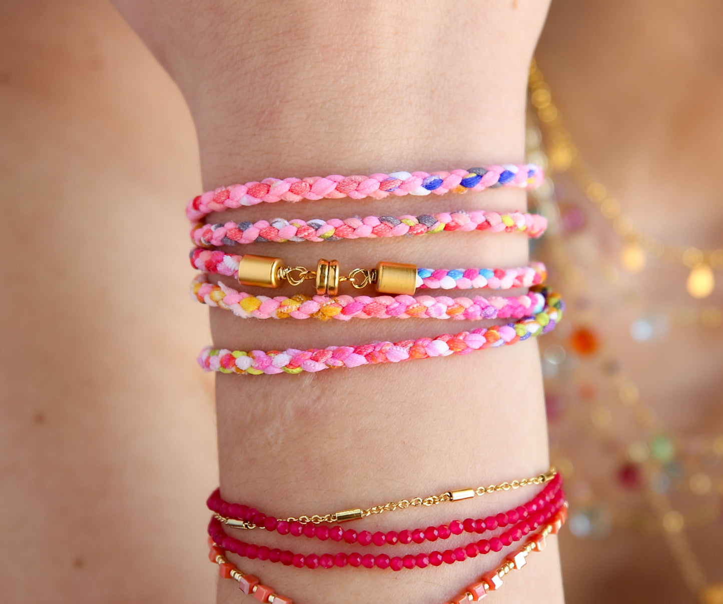 Zenwrap Bracelet/Choker/Anklet in White