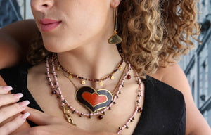 Vintage Heart Necklace