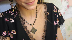 Virginia Medallion Necklace